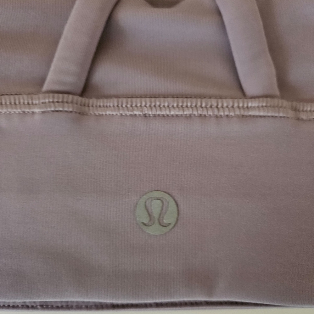 LULULEMON Energy High-Neck Longline Tough Bra Lilac women's size 6 - Picture 3 of 5